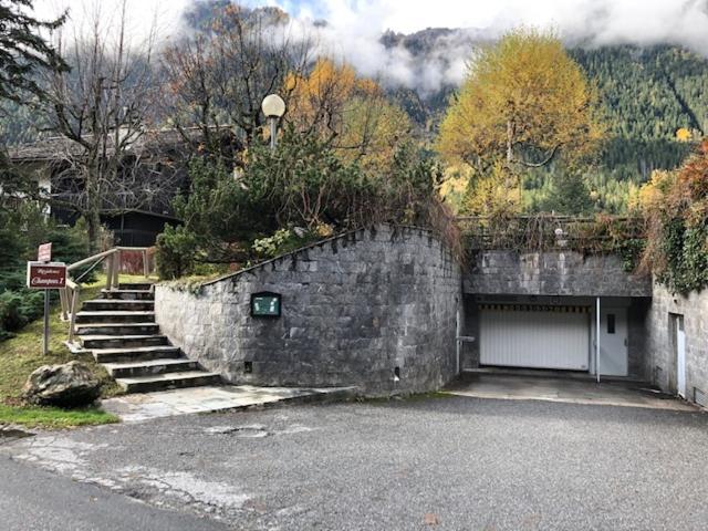 Studio Au Calme Avec Jardin Et Vue Mont-Blanc Chamonix Buitenkant foto